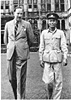 Bogyoke Aung San with Sir Hubert Rance. (January 1947)