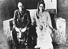 Wedding Photograph of Bogyoke Aung San and Daw Khin Kyi (September 1942)